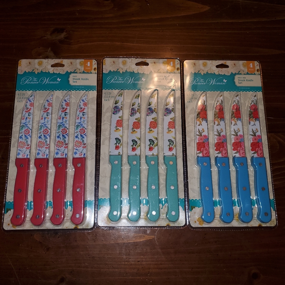 Steak knife set